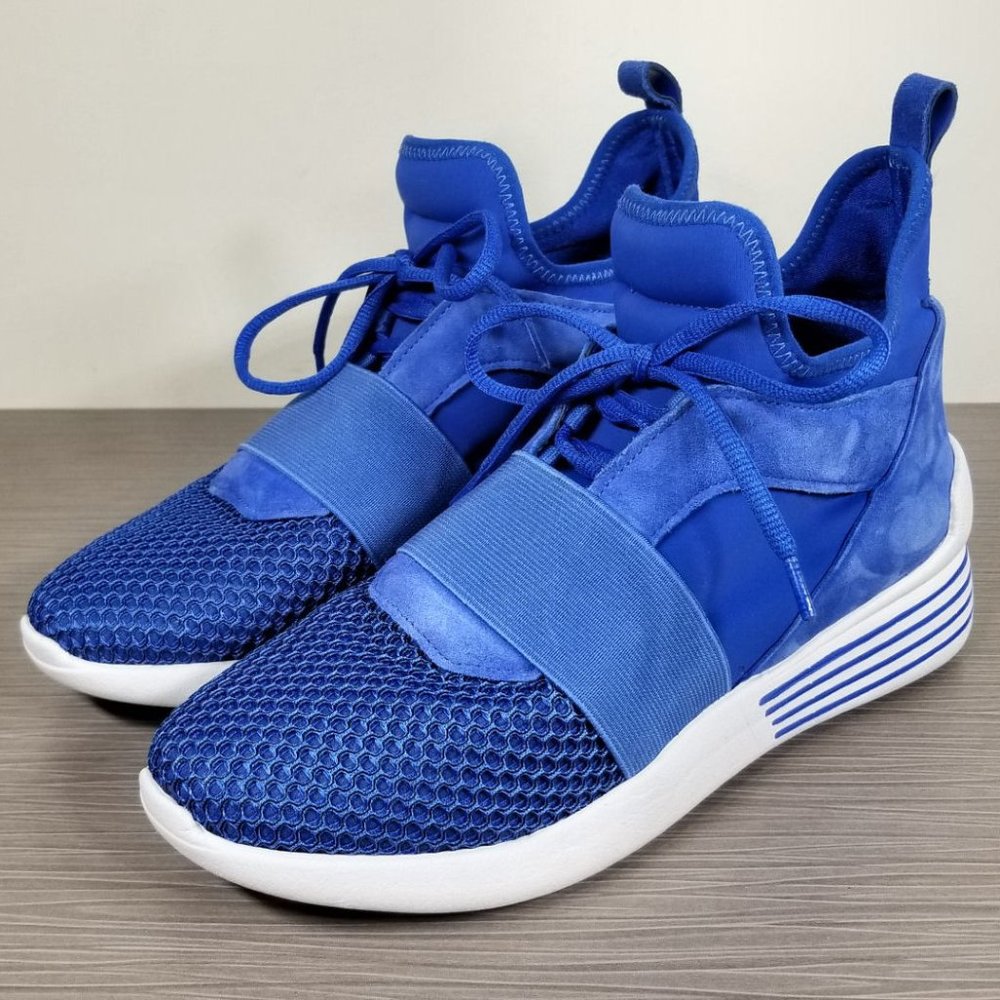 Kendall & Kylie Braydin High Top Sneaker, Blue, Womens Size 7